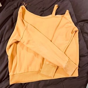 Cold Shoulder Crew Neck